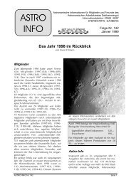 Astro-Info 142 - Sternwarte Gahberg