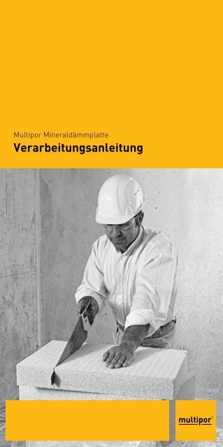 Verarbeitung von Multipor - Ytong