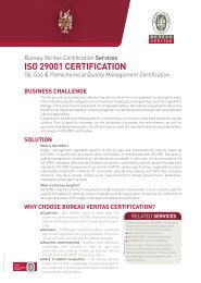 Specific Conditions Of Certification Services Bureau Veritas Specific Conditions Of Certification Services Bureau Veritas