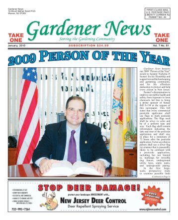 January - Gardener News