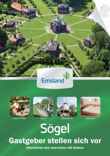 Infos und Buchung: Tel. 0 59 52/96 97 00-0 - Samtgemeinde  Sögel