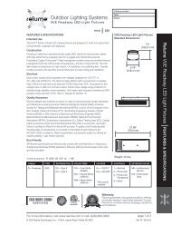 Relume Commercial Light Fixture - VUE 250 - Relume Technologies