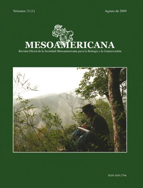 MESOAMERICANA - Sociedad Mesoamericana para la BiologÃ­a y la ...