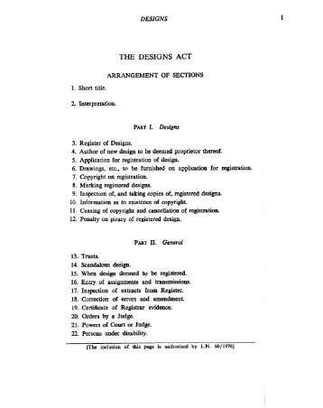 The Designs Act.pdf - JIPO