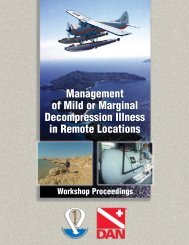 Management of Mild or Marginal Decompression Illness in Remote ...