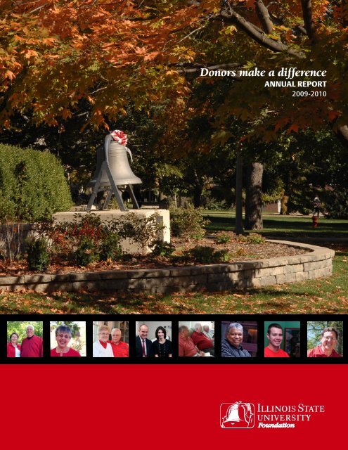 Donors make a difference - University Advancement - Illinois State ...