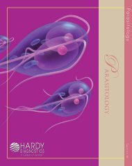 Parasitology - by Hardy Diagnostics