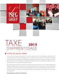 TÃ©lÃ©charger la taxe d'apprentissage 2013 - ISEG Business School