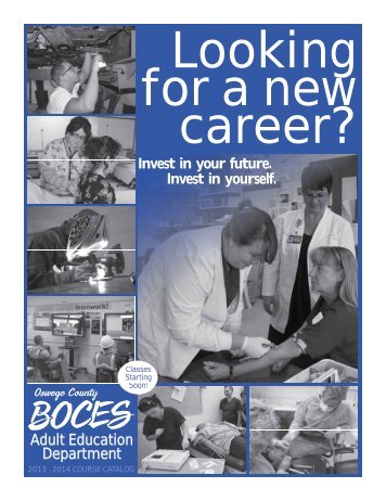 Adult Education Department - Oswego County BOCES