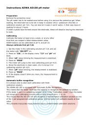 PH meter AD100 ADWA manual - Headshop