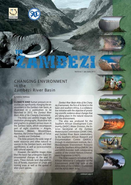 CHANGING ENVIRONMENT in the Zambezi River Basin - sardc
