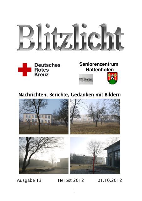 DRK-Seniorenzentrum Zeitung Ausgabe 13 Entwurf