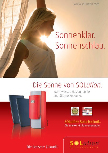 Sonnenklar. Sonnenschlau. - Solution Solartechnik GmbH