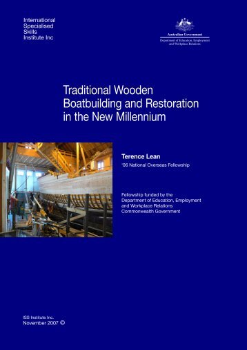 Traditional Wooden Boatbuilding and Restoration in the New ...