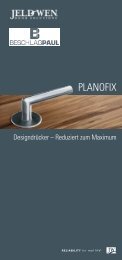 Planofix DesigndrÃ¼cker - Beschlag Paul GmbH