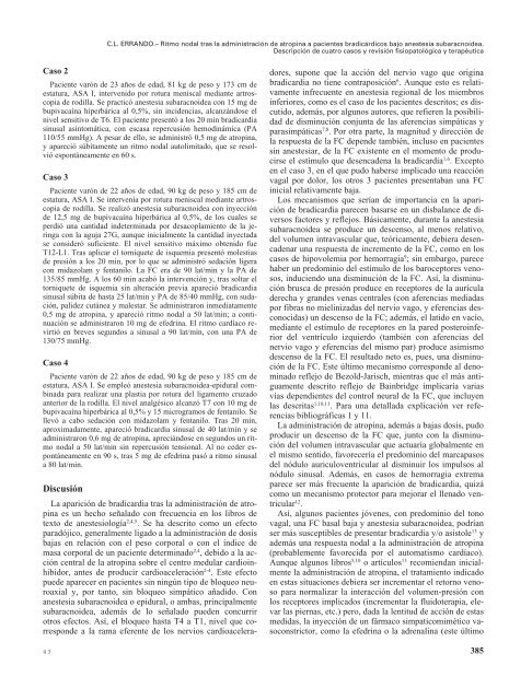 Ritmo nodal tras la administraciÃ³n de atropina a pacientes ...