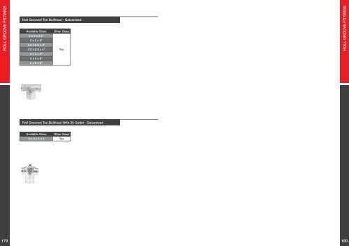 ROLL GROOVE FITTINGS - Firepipe Supply