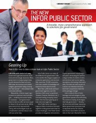 The New Infor Public Sector