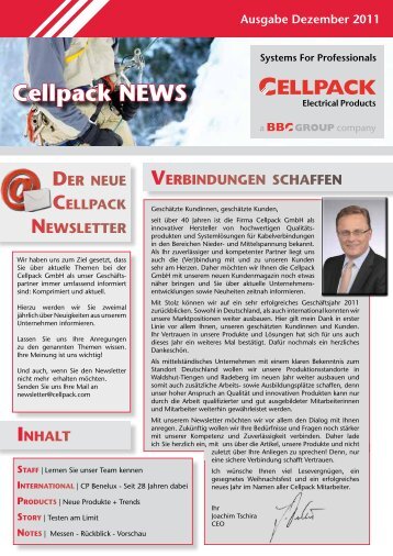 Cellpack NEWS