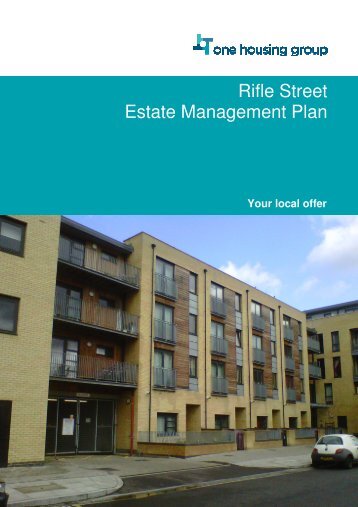 Rifle Street Estate Management Plan - One Housing Group