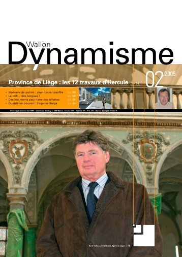 Dynamisme 181 pour pdf xp - Union Wallonne des Entreprises