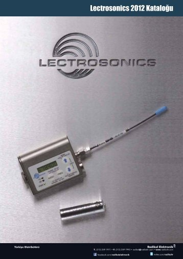 Lectrosonics ÃrÃ¼n KataloÄu 2013(15mb) - Radikal