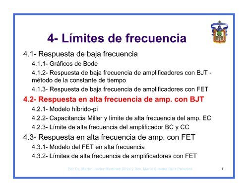 Respuesta de alta frecuencia