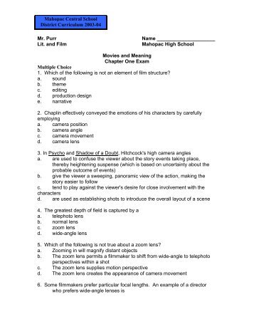 77 kb - Mahopac Central School District