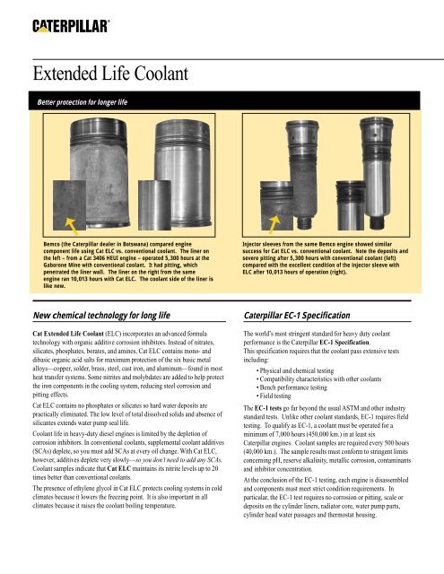 Extended Life Coolant - PEHP9557