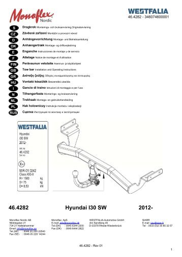 46.4282 Hyundai I30 SW 2012-