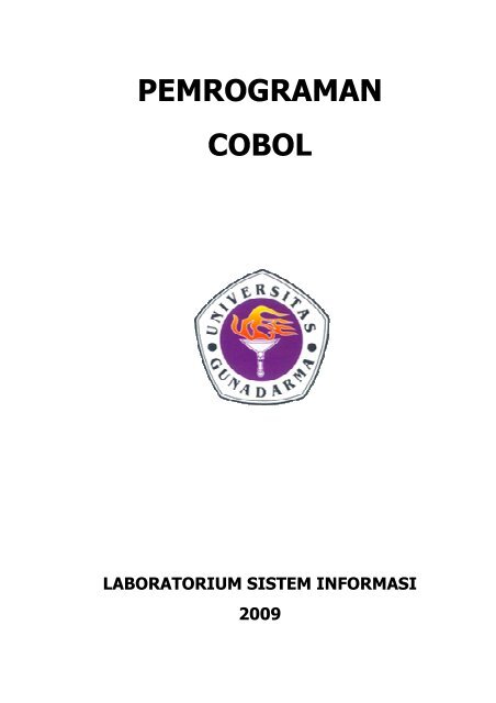 Teknik Pemrograman Terstruktur 1 (COBOL).pdf - iLab - Universitas ...