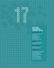 IDFC ASSET MANAGEMENT COMPANY LIMITED - IDFC Mutual Fund