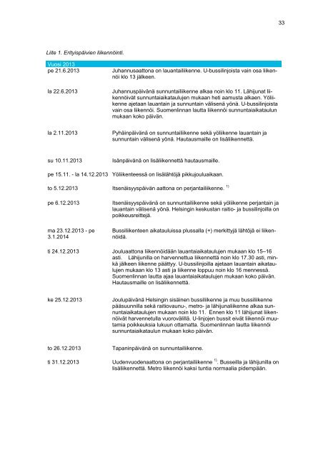 LiikennÃ¶intisuunnitelma 2013-2014 - HSL