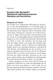 Kunstort oder Sportplatz? Ästhetische Aufrüstung zwischen - Palma3