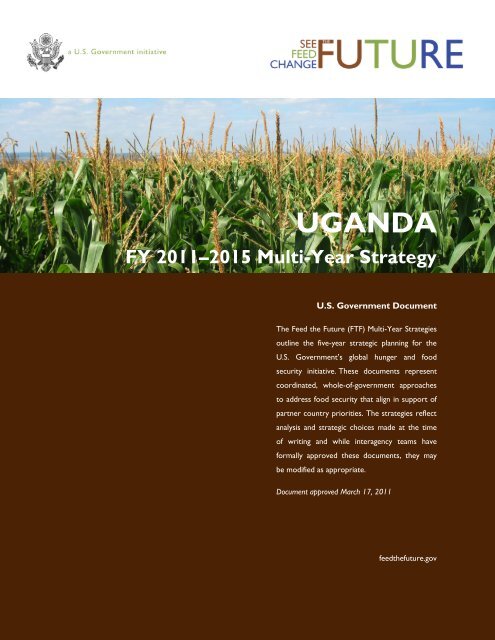 Feed the Future Multi-Year Strategy, Uganda, Public