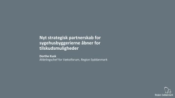 Dorthe Kusk, Afdelingsleder, Region Syddanmark - Welfare Tech