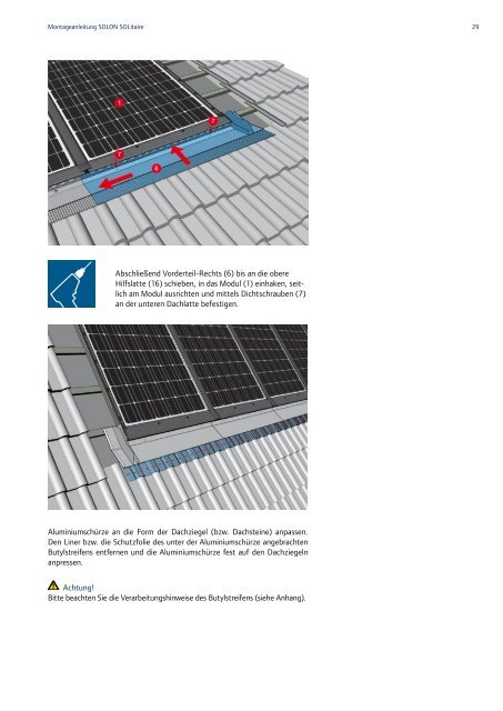Montageanleitung - Solon