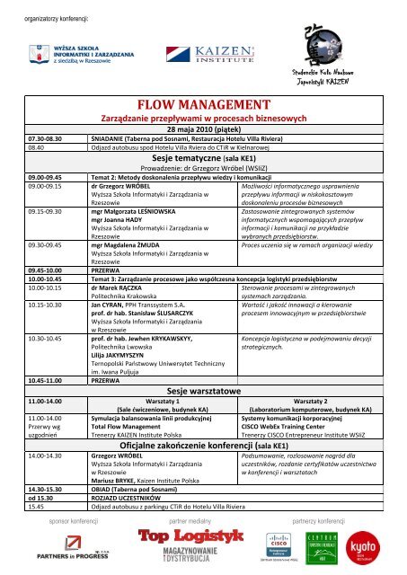 flow management - Kaizen Institute