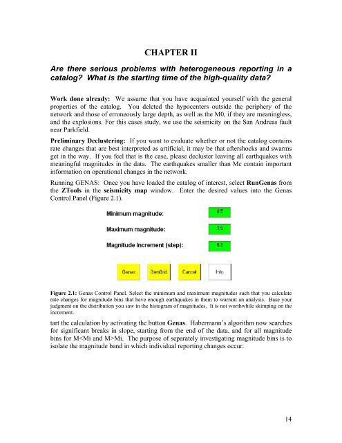 zmap a tool for analyses of seismicity patterns typical applications ...