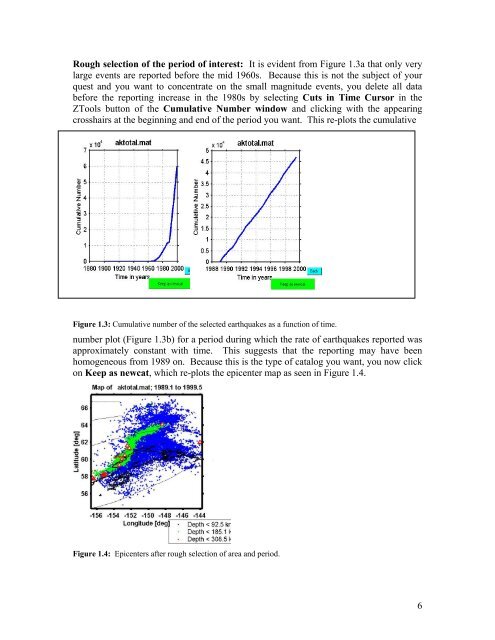 zmap a tool for analyses of seismicity patterns typical applications ...