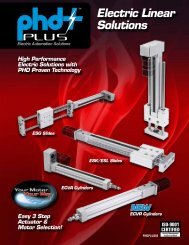 PHD Plus Electric Linear Solutions - Innovative Control Solutions