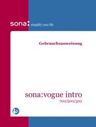 sona:vogue intro Gebrauchsanweisung (PDF, 744kB)