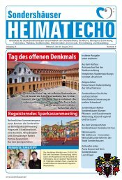 Ausgabe 09/2012 vom Mittwoch, dem 29. August - Sondershausen