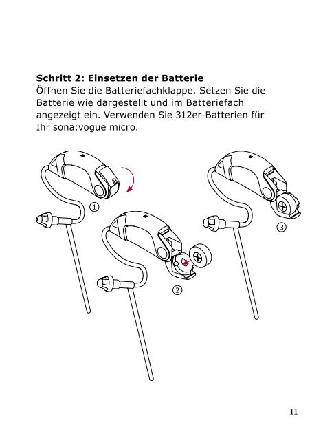 sona:vogue micro Gebrauchsanweisung (PDF, 736kB)