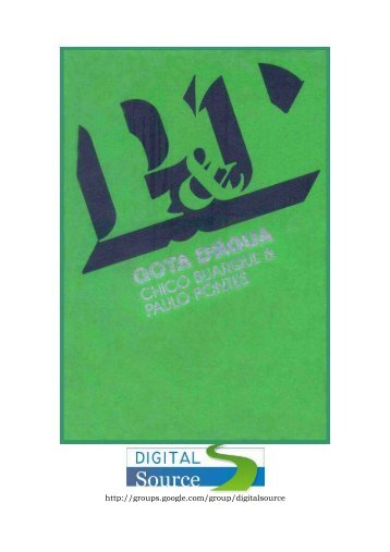 Gota D´Agua (pdf) - Universidade das Quebradas