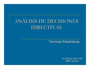 ANÃLISIS DE DECISIONES DIRECTIVAS - Icm