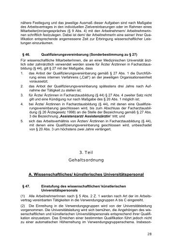 3. Teil Gehaltsordnung A. Wissenschaftliches/ künstlerisches ...