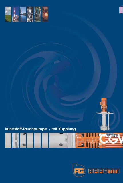 Kunststoff-Tauchpumpe CGV - Sonnek Engineering GmbH