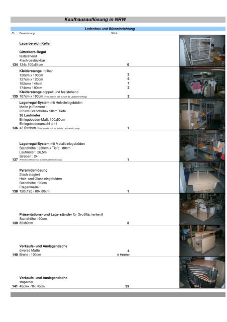 Ladenbau und Büroeinrichtung