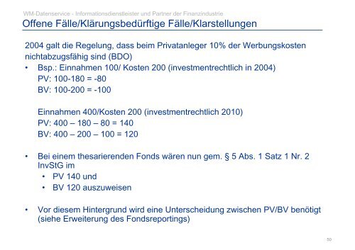 AK Investmentfonds - WM Datenservice